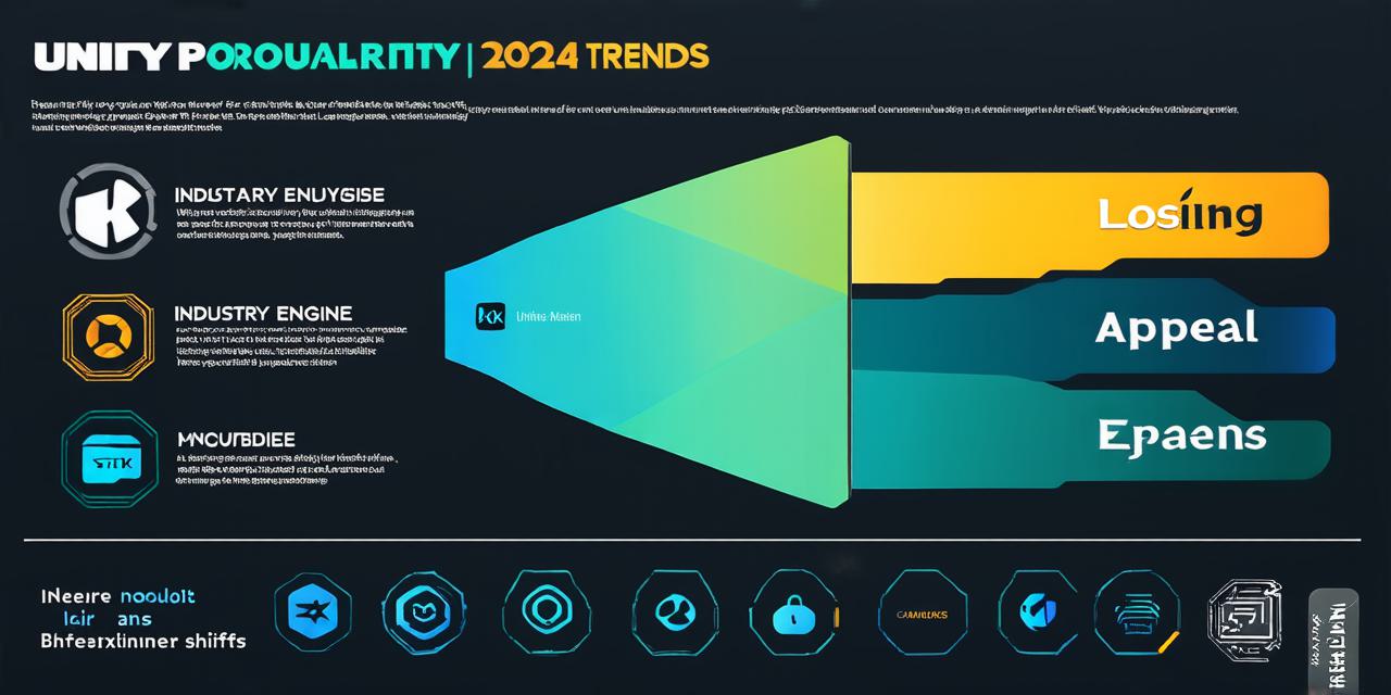 Is Unity losing popularity in 2024?